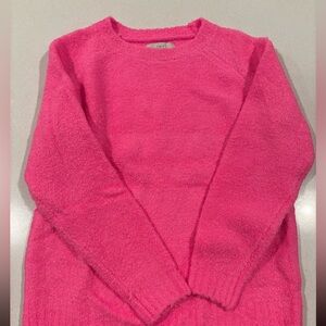 LOFT Women's hot Pink Sweater
